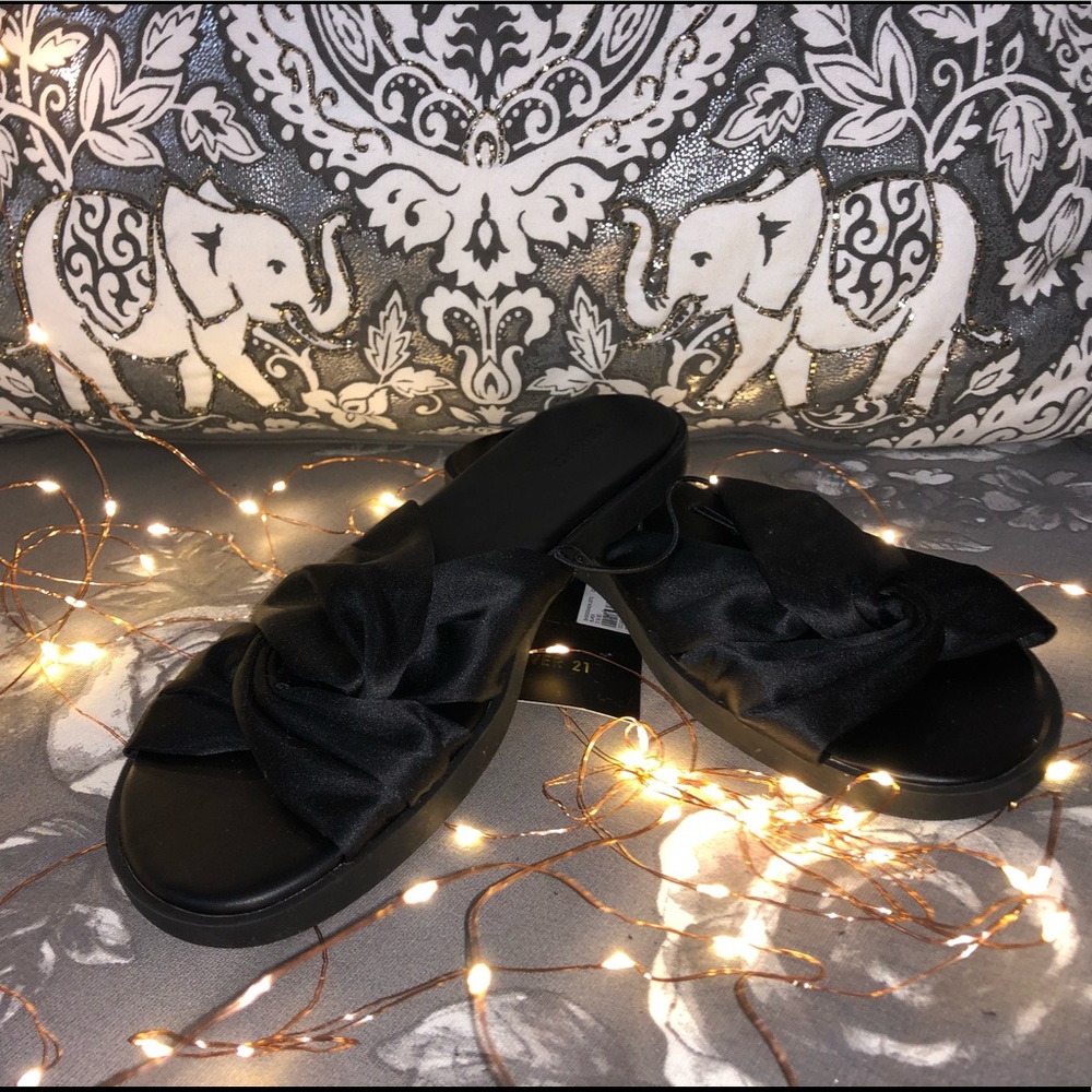 Black sandals